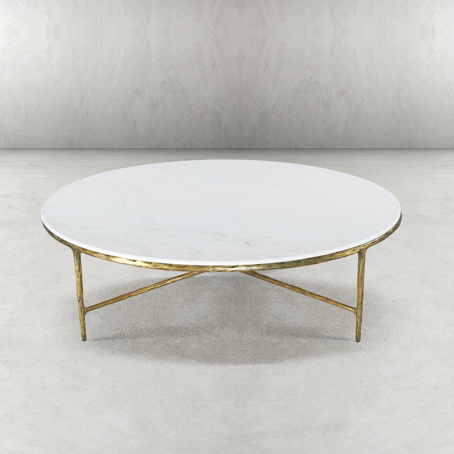 Thaddeus Marble Round Coffee Table 55"D