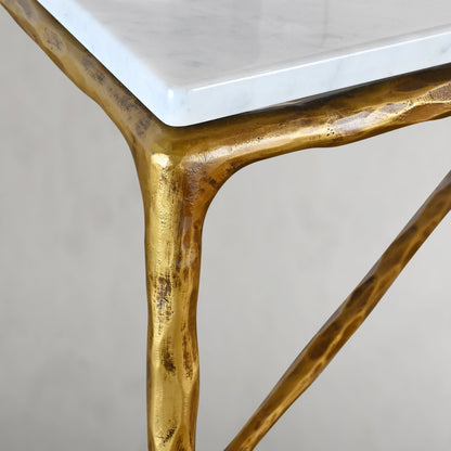 Thaddeus Rectangle Marble Coffee Table