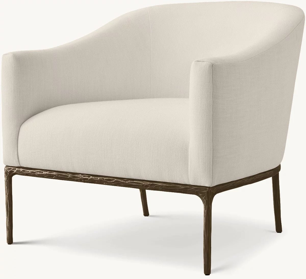 Thadeus Barrelback Slope Arm Chair