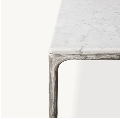 Thadeus Marble Rectangular Dining Table