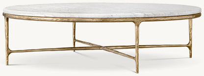 Thadeus Marble Round Coffee Table