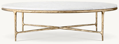 Thadeus Marble Round Coffee Table