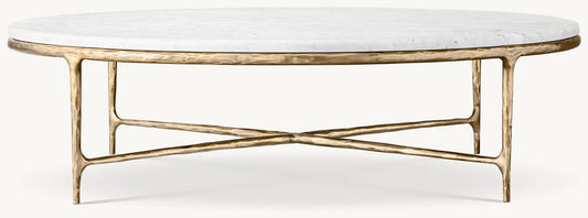 Thadeus Marble Round Coffee Table