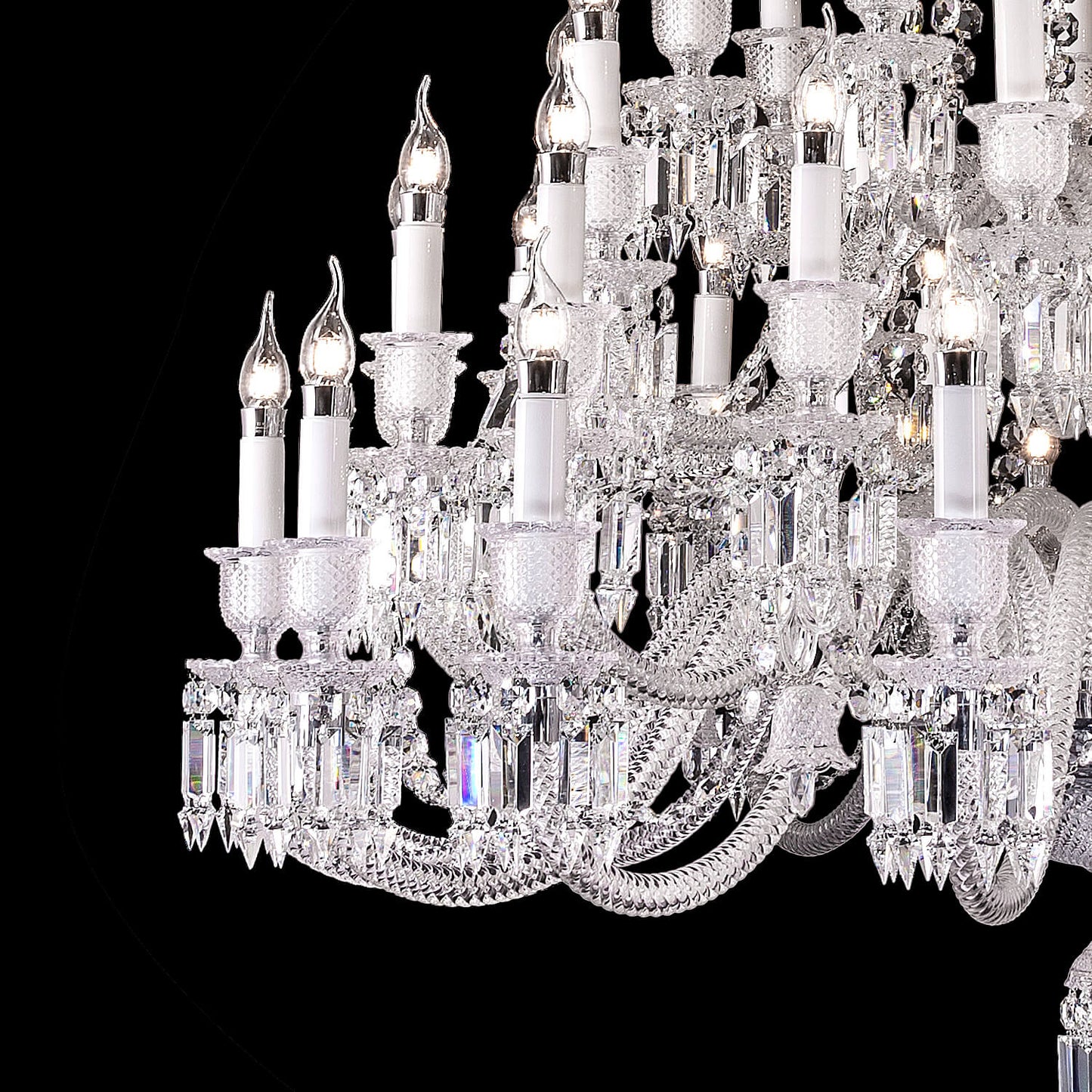 Traditional Luxury Baccarat Zenith Crystal Chandelier-Nobipets