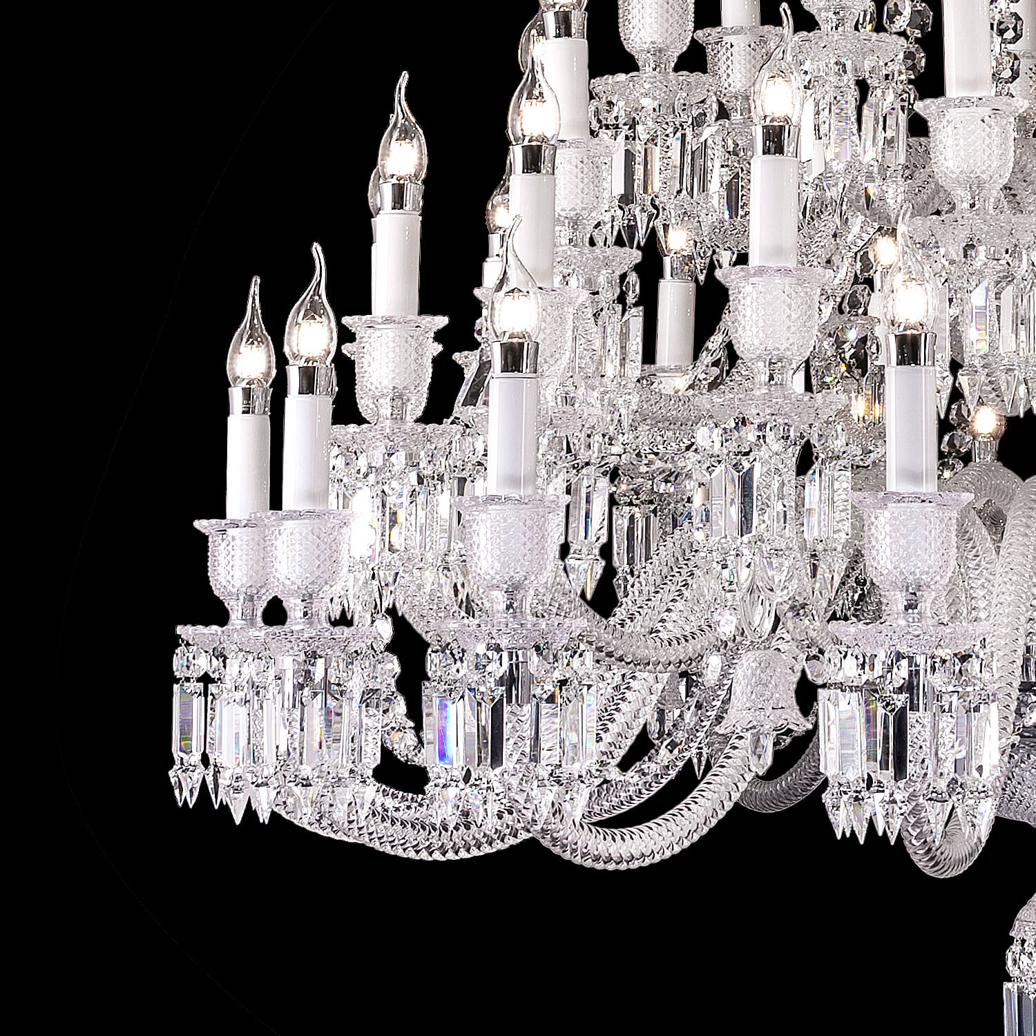 Traditional Luxury Baccarat Zenith Crystal Chandelier-Nobipets