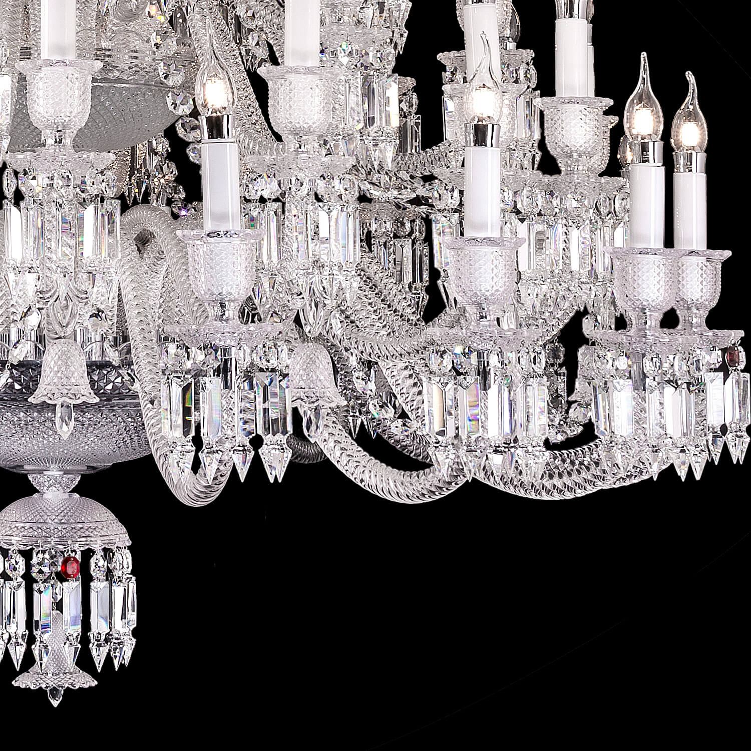 Traditional Luxury Baccarat Zenith Crystal Chandelier-Nobipets