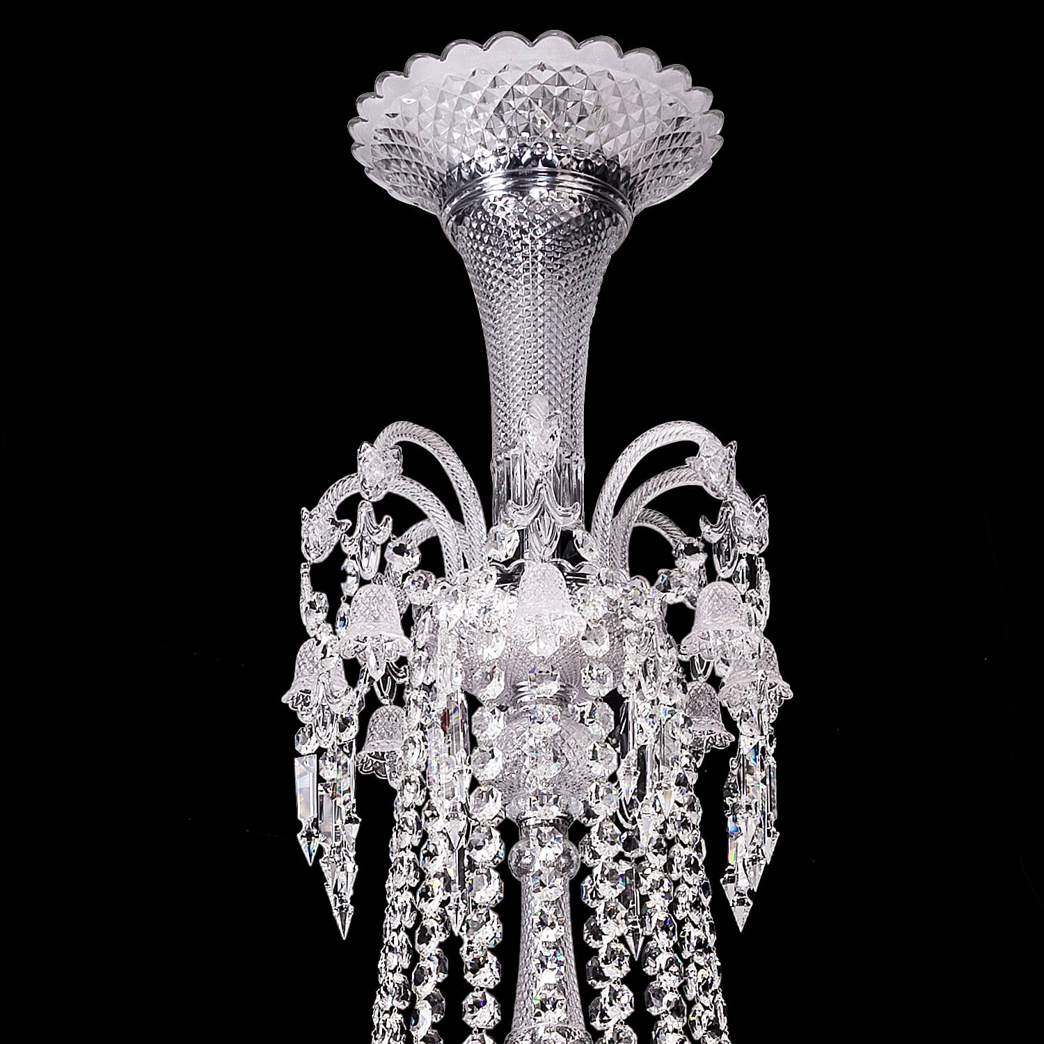 Traditional Luxury Baccarat Zenith Crystal Chandelier-Nobipets