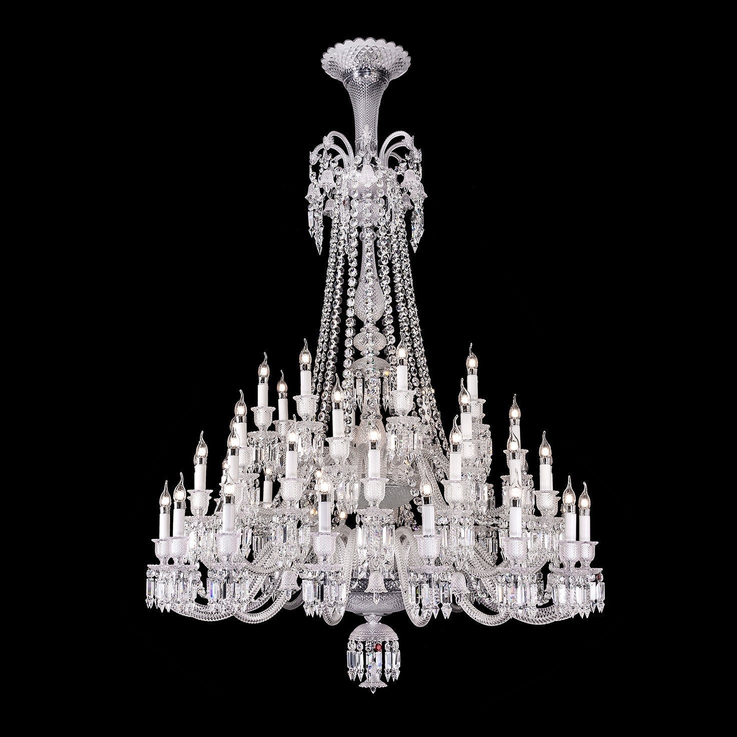 Traditional Luxury Baccarat Zenith Crystal Chandelier-Nobipets
