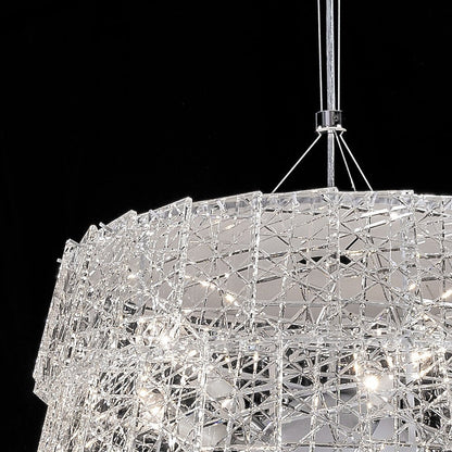 Tuile De Cristal Frozen Baccarat Crystal Chandelier-Nobipets