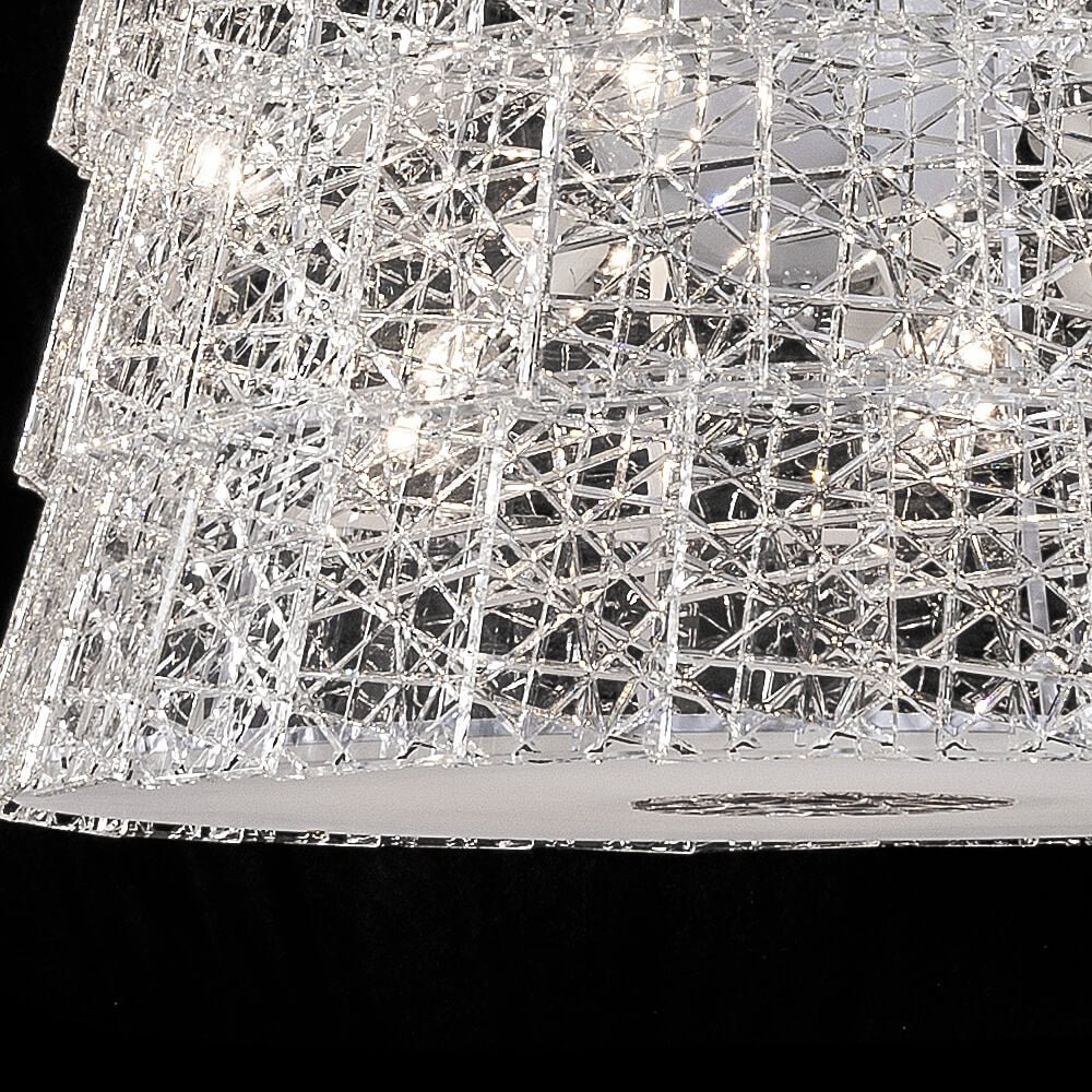 Tuile De Cristal Frozen Baccarat Crystal Chandelier-Nobipets