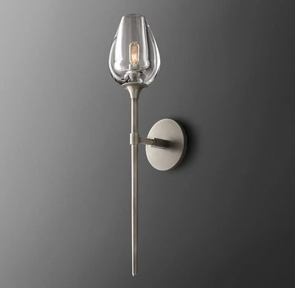 Tulip Double Wall Lamp 30”H (customized)