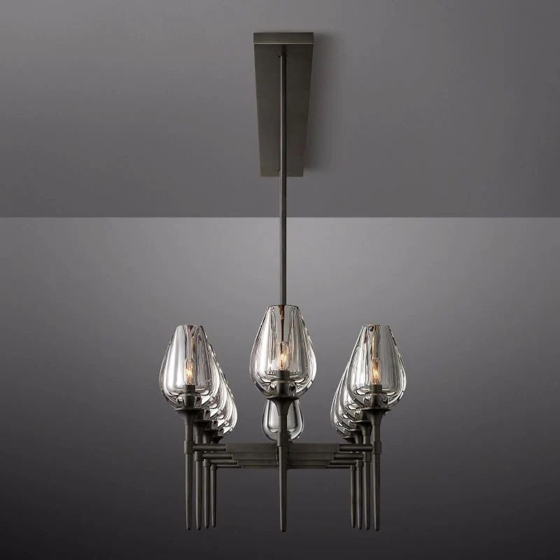 Tulip Linear Chandelier 65''-Nobipets