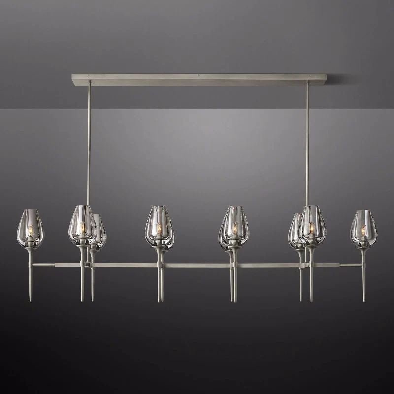Tulip Linear Chandelier 65''-Nobipets