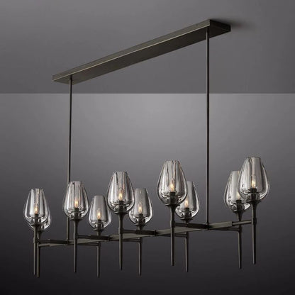 Tulip Linear Chandelier 65''-Nobipets