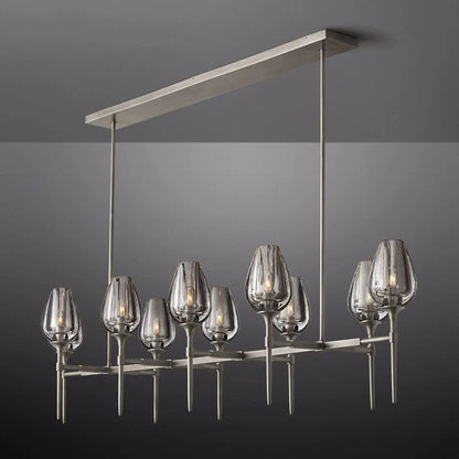 Tulip Linear Chandelier 65''-Nobipets