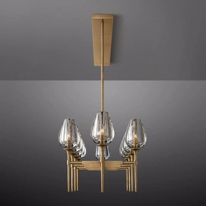 Tulip Linear Chandelier 65''-Nobipets