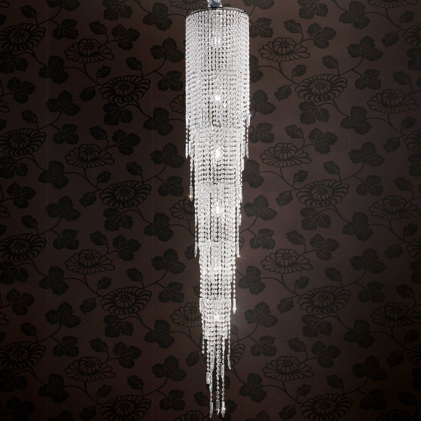 VE 825/S6 6-Light Modern Glass Chandelier - Masiero-Nobipets