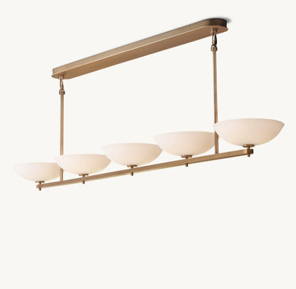 VERNETE LINEAR CHANDELIER 76"