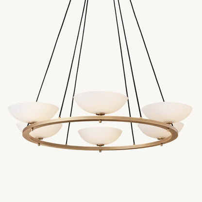 VERNETE ROUND CHANDELIER 48"