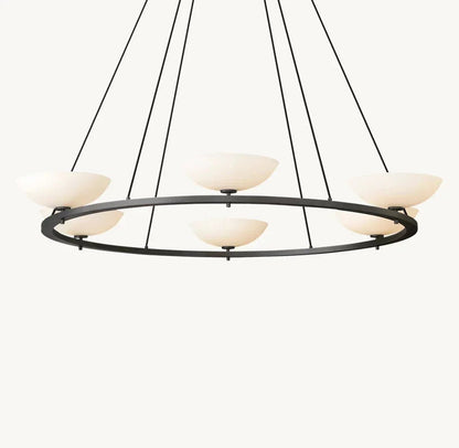 VERNETE ROUND CHANDELIER 60"