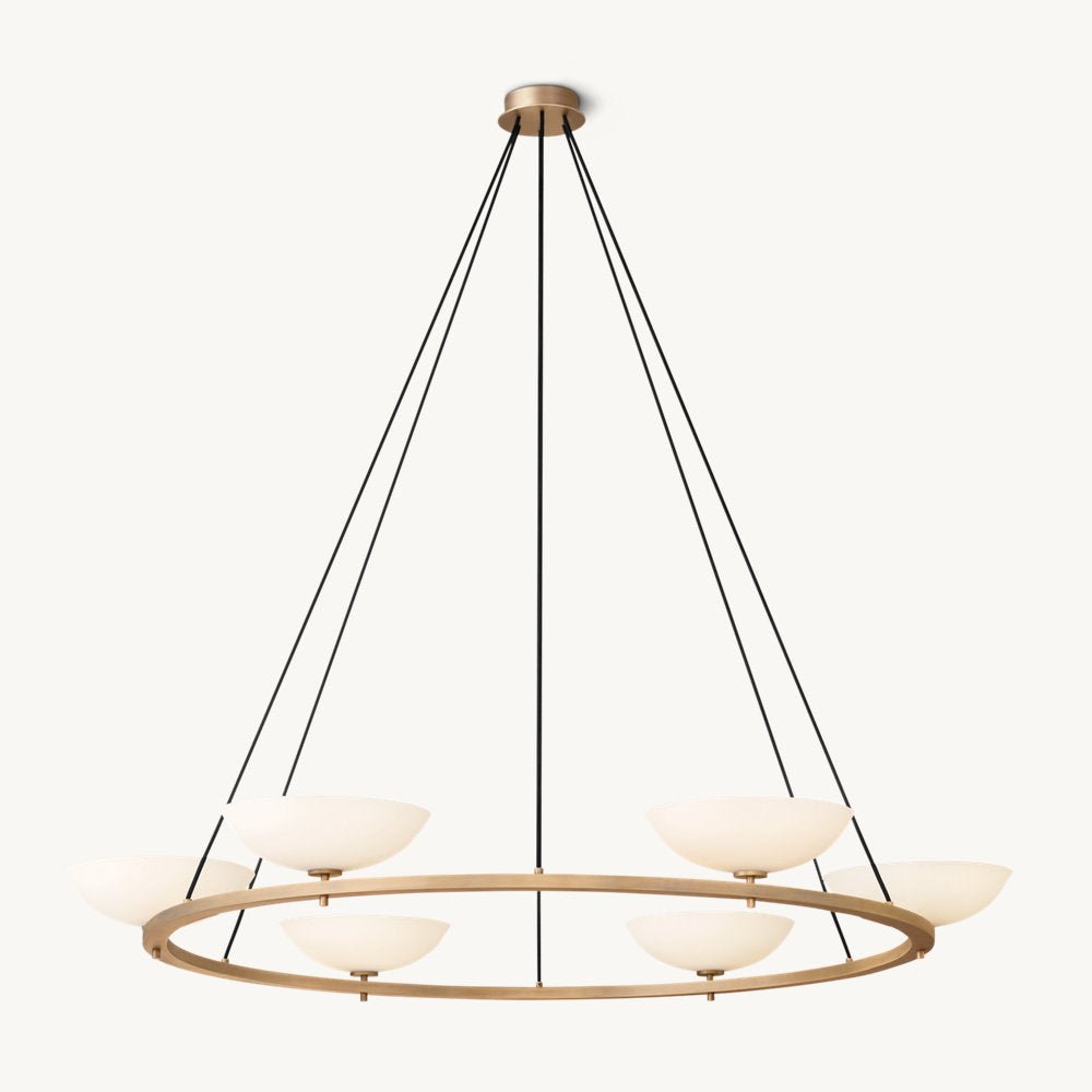 VERNETE ROUND CHANDELIER 60"