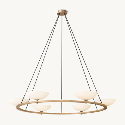 VERNETE ROUND CHANDELIER 60"