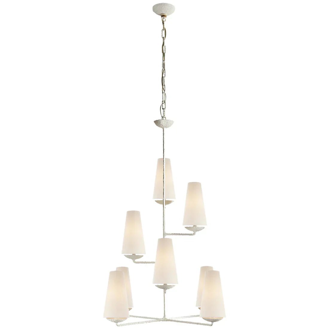 Vertical Chandelier/Wall Light in Bronze/Black/White Finish Color-Nobipets