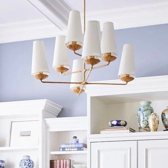 Vertical Chandelier/Wall Light in Bronze/Black/White Finish Color-Nobipets