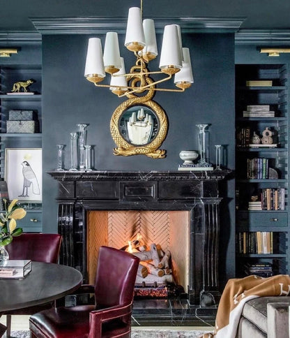Vertical Chandelier/Wall Light in Bronze/Black/White Finish Color-Nobipets