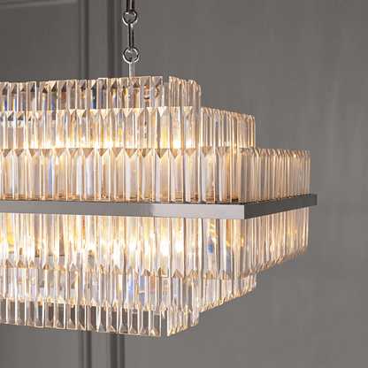 Vienna Linear Crystal Chandelier