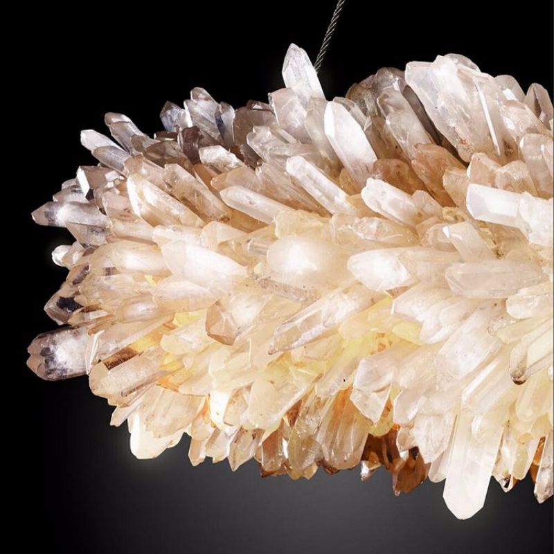 Vosa Crystal Halo Chandelier-Nobipets