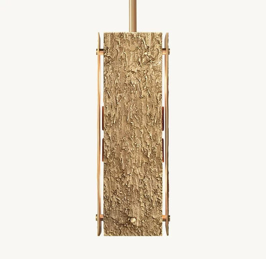 Veuvery Rectangular Pendant 19"