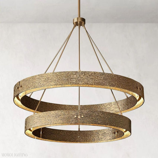 Vouvray Two-Tier Round Chandelier D60"-Nobipets