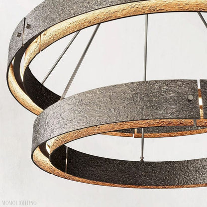 Vouvray Two-Tier Round Chandelier D72"-Nobipets