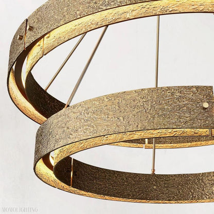 Vouvray Two-Tier Round Chandelier D72"-Nobipets