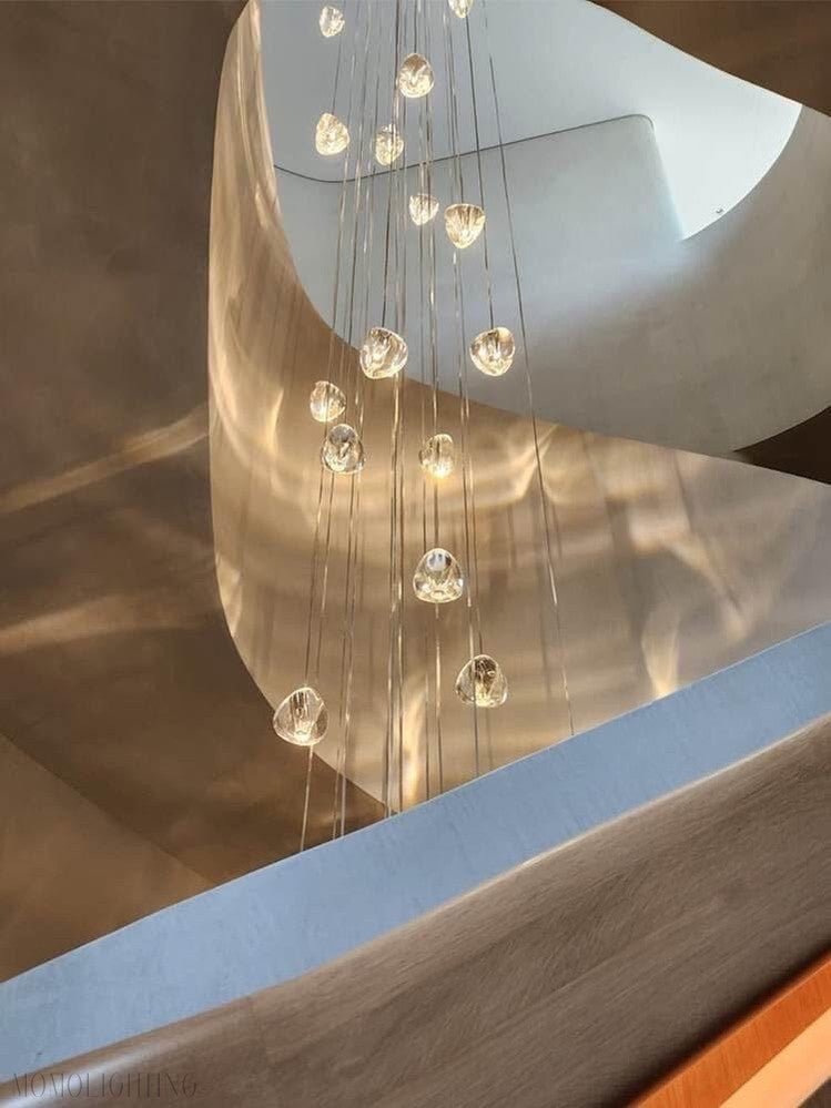 Walsh Foyer & Staircase Chandelier 7" 19" 33" D-Nobipets