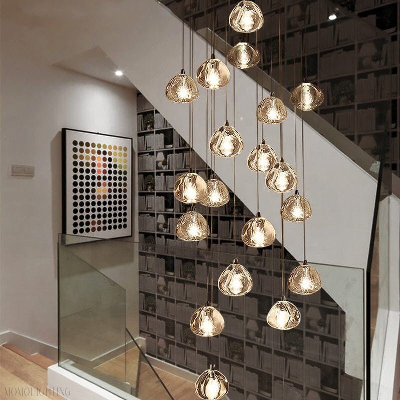 Walsh Foyer & Staircase Chandelier 7" 19" 33" D-Nobipets