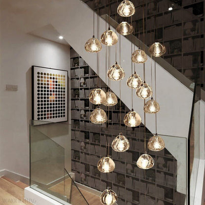 Walsh Foyer & Staircase Chandelier 7" 19" 33" D-Nobipets