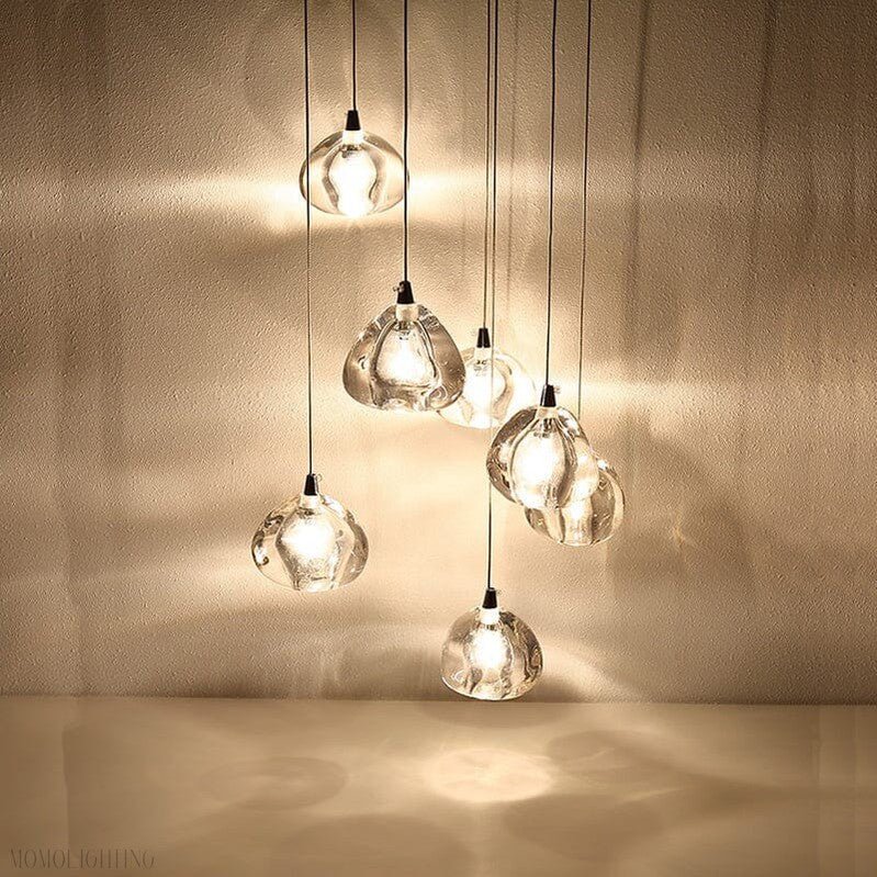 Walsh Foyer & Staircase Chandelier 7" 19" 33" D-Nobipets