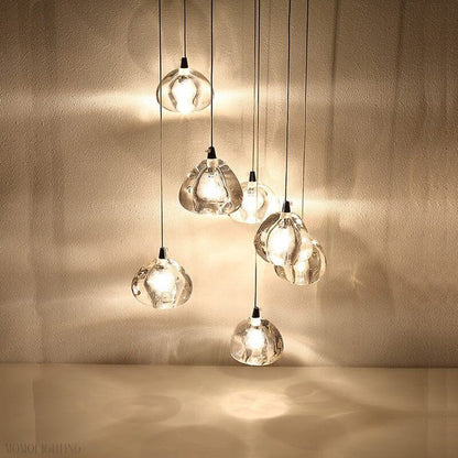 Walsh Foyer & Staircase Chandelier 7" 19" 33" D-Nobipets