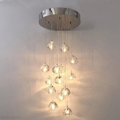 Walsh Foyer & Staircase Chandelier 7" 19" 33" D-Nobipets