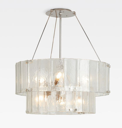 Willamette 32" Double Tier Crystal Chandelier-Nobipets