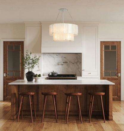 Willamette 32" Double Tier Crystal Chandelier-Nobipets