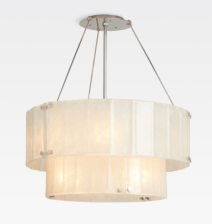 Willamette 32" Double Tier Crystal Chandelier-Nobipets