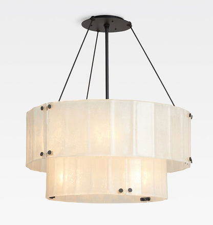 Willamette 32" Double Tier Crystal Chandelier-Nobipets