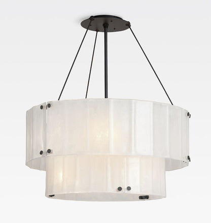 Willamette 32" Double Tier Crystal Chandelier-Nobipets