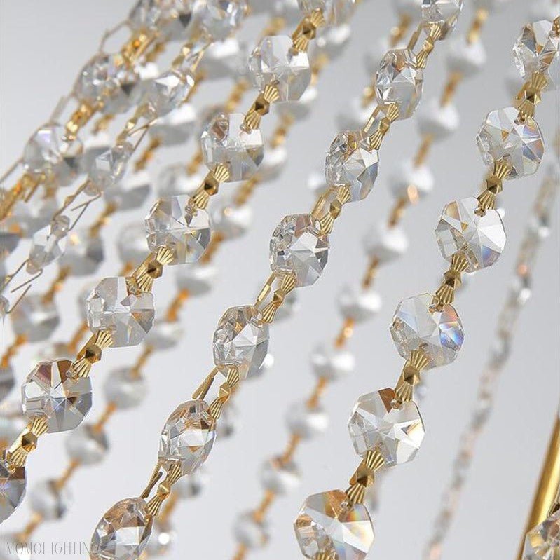 William Multi Tier Crystal Chandelier-Nobipets