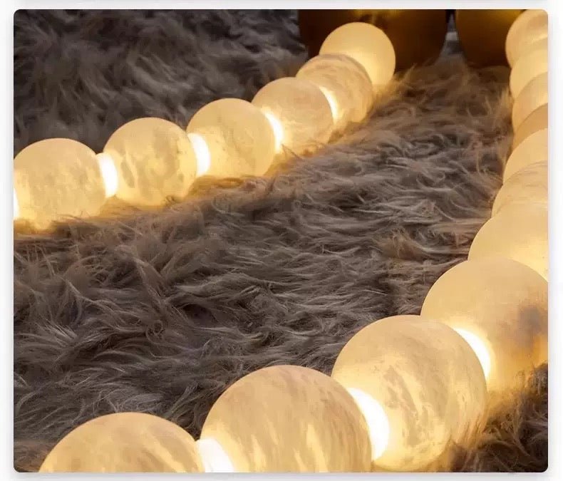 X-Pearl Necklace Chandelier