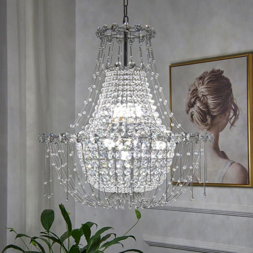 Yolanda Empire Crystal Chandelier-Nobipets